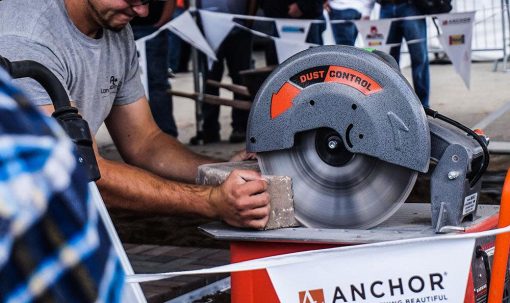 IQ 14" Masonry Saw with Built In Dust Control Vacuum System - Image 3