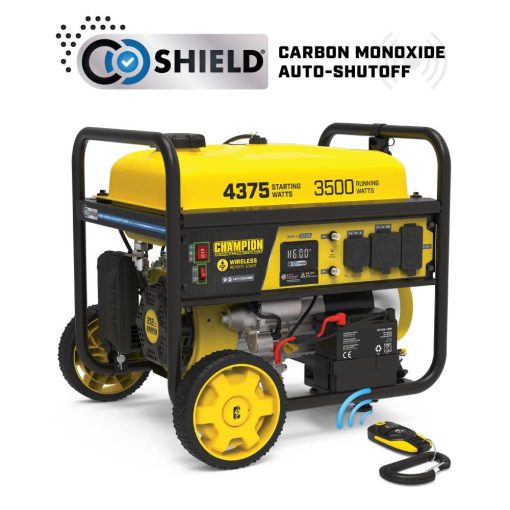 Champion Generator 3500W RV Ready Portable Wireless Remote Start & CO Shield