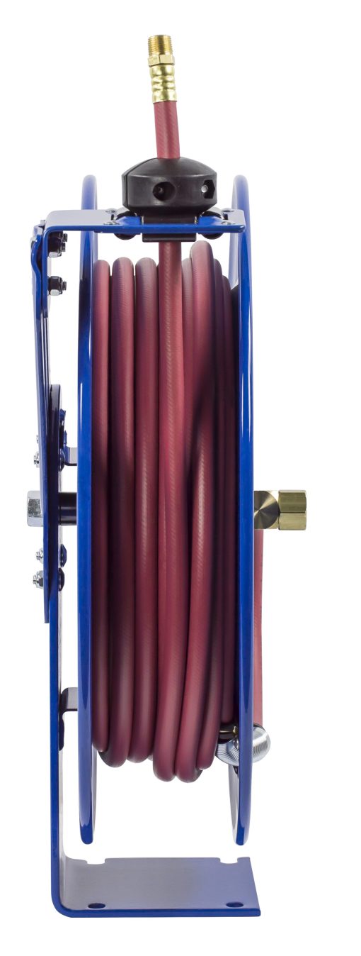 Coxreels Low Pressure Spring Rewind Hose Reel with Super Hub 1/2" I.D 100' 300 PSI - Image 2