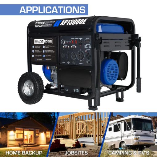 13000-Watt Gas Powered Portable Generator - Image 4