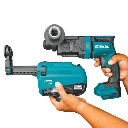 18V LXT® Li-Ion BR Cordless 11/16 In. AVT® SDS-Plus Rotary Hammer Kit with AWS Capable HEPA Dust Extractor - Image 4