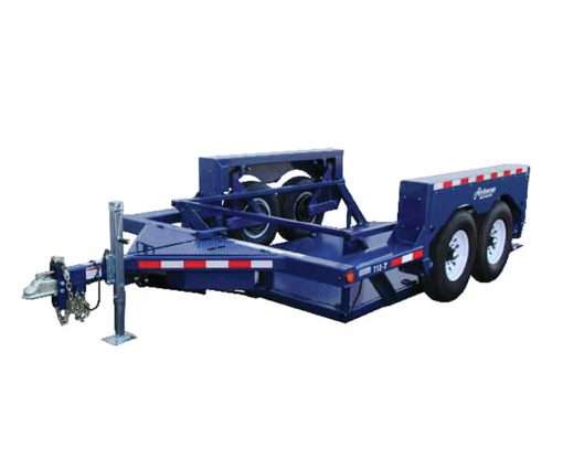 Air-tow 12' Drop Deck Flatbed Trailer 75" Deck Width - 10,000# Capacity - Image 2