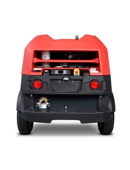 CP CPS185 189 CFM Portable Tow Behind Air Compressor with Kubota Engine and Cold Weather Kit - Image 2