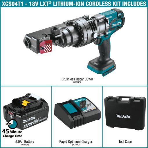 18V LXT® Lithium-Ion Brushless Cordless Rebar Cutter Kit (5.0Ah) - Image 2