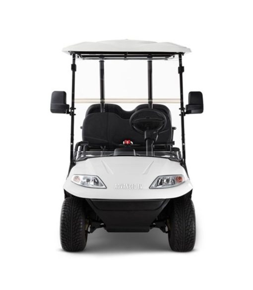 Advanced EV EV1 4 Golf Car Silver - Image 2
