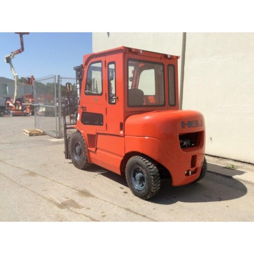 Heli Americas Mast Forklift with Cab 8000 Lbs H Series Diesel IC Pneumatic Tires - Image 6