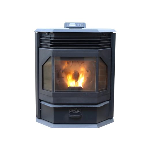 No.210 Bay Front EPA Approved High-Efficiency Pellet Stove with Smart Home Technology, Heats 2500 St Ft Area
