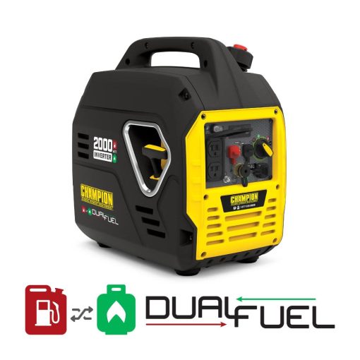 Champion 2000-Watt Ultralight Portable Dual Fuel Inverter Generator