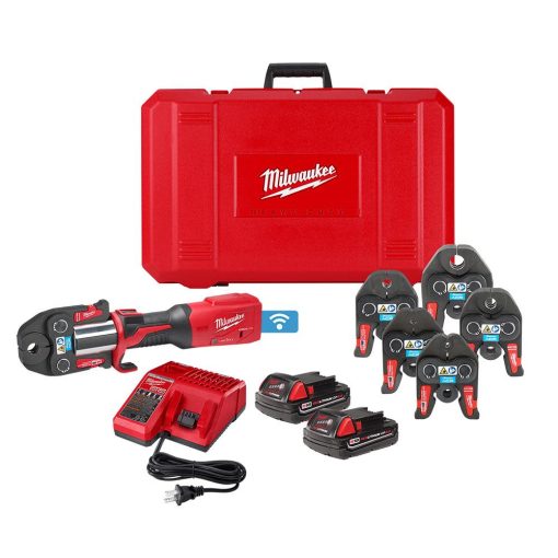 Milwaukee M18 FORCE LOGIC Press Tool Kit with One-Key with 1/4"-7/8" Streamline ACR Jaws - Image 10
