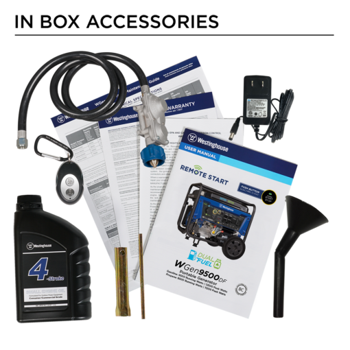 Westinghouse 9500-Watt Dual Fuel Generator with Remote Start - Image 8