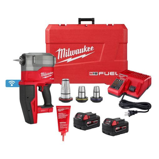 Milwaukee M18 FUEL 2" ProPEX Expander Kit with ONE KEY and 1 1/4" to  2" Expander Heads - Image 22