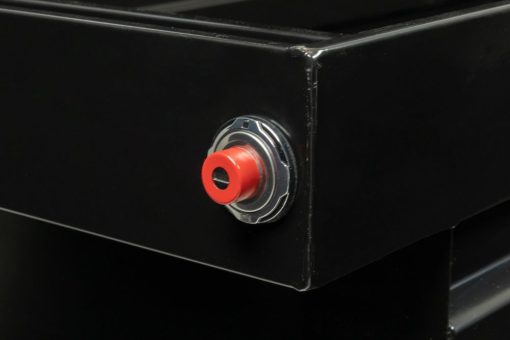 Weather Guard Saddle Box Steel Full Extra Wide Gloss Black - Image 6