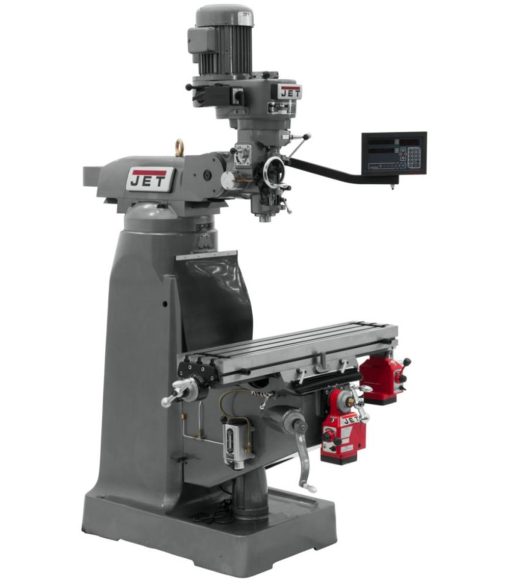 Vertical Milling Machine JTM-1 9X42 MILL W/DP700M DRO & X-Y - Image 3