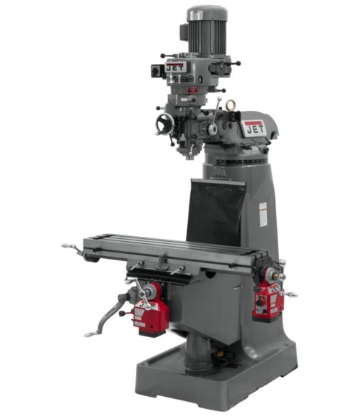 JTM-1 Mill with X Powerfeed and Y Powerfeed Installed - Image 4