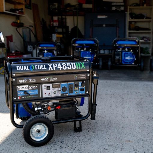 DuroMax Generator Dual Fuel Gas Propane Portable with CO Alert 4850 Watt - Image 14