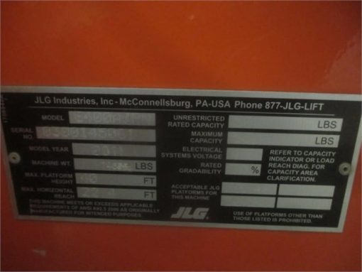 JLG 40' Boom Lift Articulating Electric with Jib E400AJPN - 2011 Used - Image 19