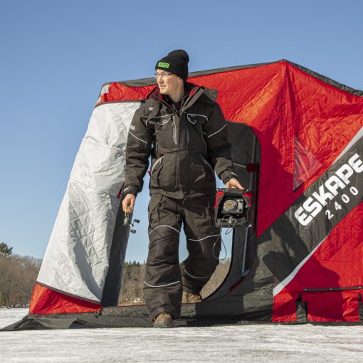 Eskimo Eskape 2400 Ice Fishing House Portable Pop Up - Image 2
