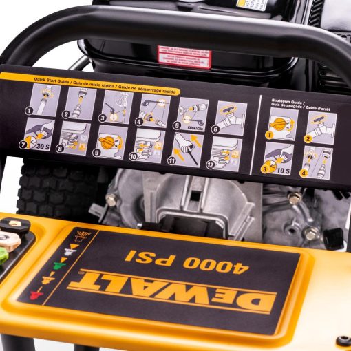 DEWALT Professional Gas Pressure Washer 4000 PSI at 35 GPM HONDA with AAA Triplex Plunger Pump Cold Water 49 State - Image 4
