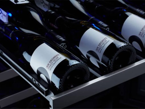Zephyr 24" Stainless Frame Full Size Dual Zone Wine & Beverage Cooler - Image 9