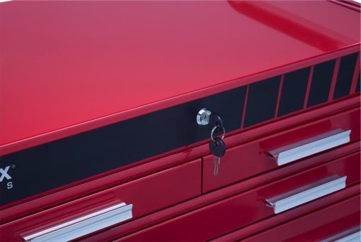 Deluxe Service Cart - Red - Image 2
