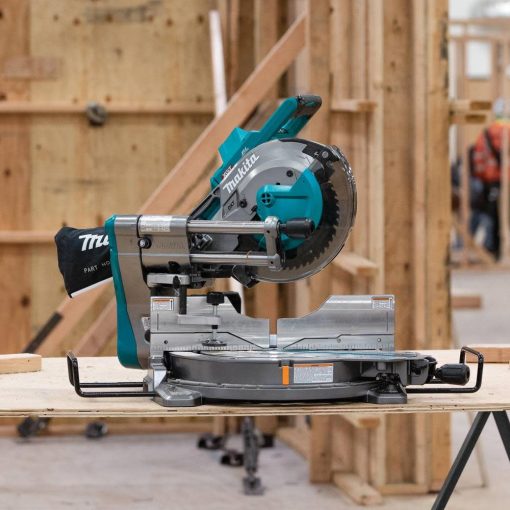 Makita 40V max XGT Dual Bevel Sliding Compound Miter Saw Bare Tool 10" Brushless Cordless AWS Capable - Image 4