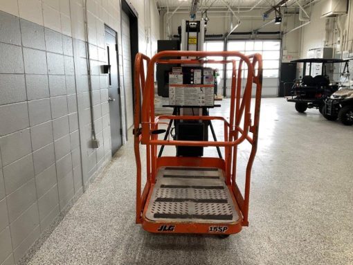 JLG 15SP Stock Picker 500 lb 15' Electric Push Around Used - Image 4