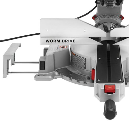 12 In. Worm Drive Dual Bevel Sliding Miter Saw - Image 9