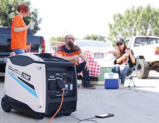 Pulsar Silent Series 4500W Peak 3700W Rated Portable Inverter Generator with Remote Start - Image 7
