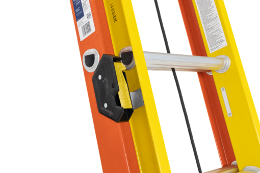 Werner Glidesafe Extension Ladder Fiberglass Tri Rung Type IA 36' - Image 5