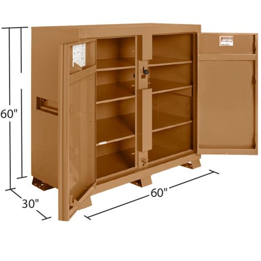 JOBMASTER® Cabinet, 59.4 Cu. Ft. Steel Jobsite Box - Image 4