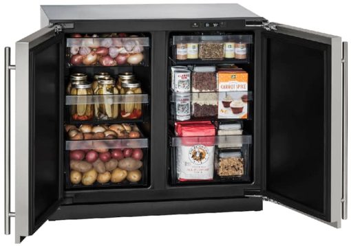 U-Line 3000 Series 36" Stainless Solid Dual-Zone Refrigerator - Image 3
