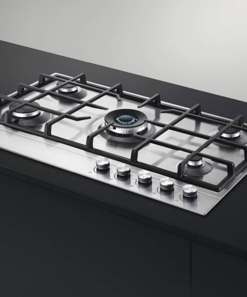Fisher & Paykel Series 7 36" Stainless Steel Liquid Propane Gas Cooktop - Image 2