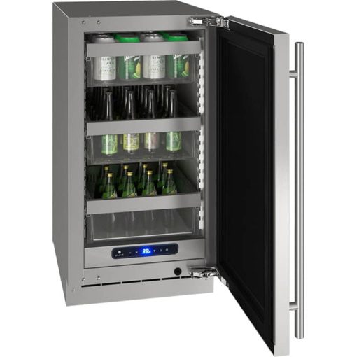 U-Line 5 Class 18" Stainless Frame Refrigerator - Image 3