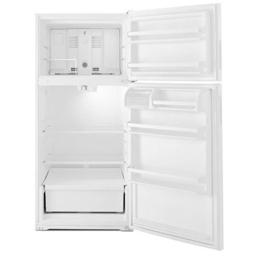14.3 cu ft Top Freezer White Refrigerator - Image 3