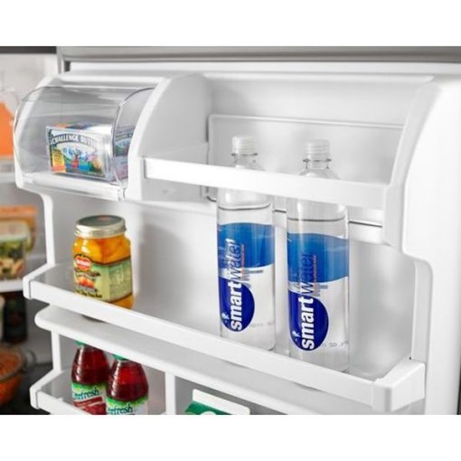 18.2 cu ft Top Freezer Black Refrigerator - Image 2