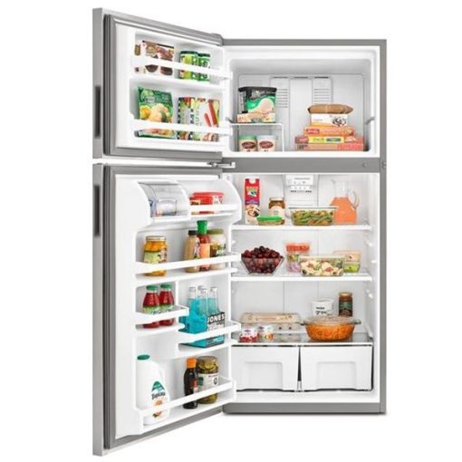 18.2 cu ft Top Freezer Black Refrigerator - Image 4