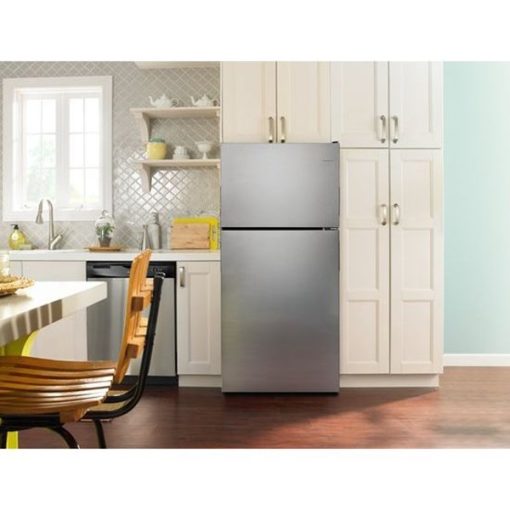 18.2 cu ft Top Freezer Black Refrigerator - Image 5