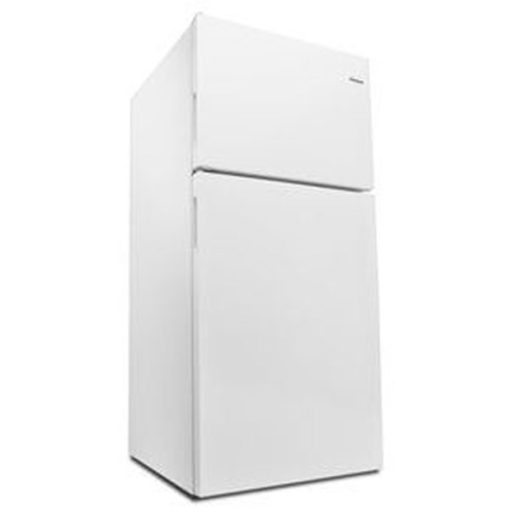 18 cu ft Top Freezer White Refrigerator - Image 2