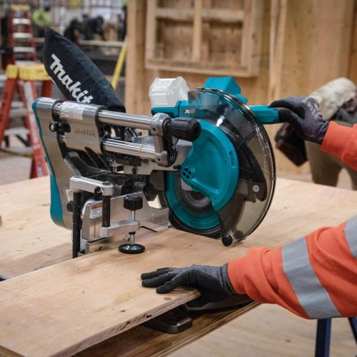 Makita 40V max XGT Dual Bevel Sliding Compound Miter Saw Bare Tool 10" Brushless Cordless AWS Capable - Image 5