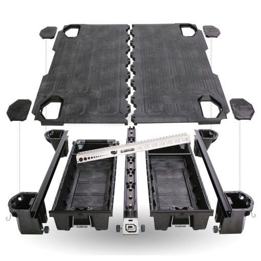 DECKED Storage System for GMC Sierra or Silverado 1500 8' Bed Length (2020-current) - New "Wide" Bed Width - 75.25" System Length - Image 2