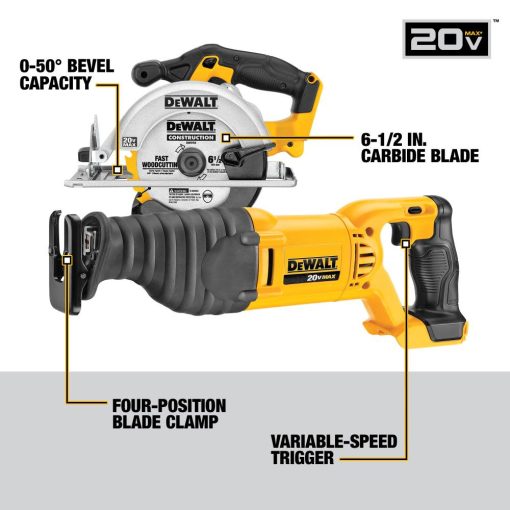 DEWALT 20V Max 9 Tool Combo Kit with Soft Case - Image 8