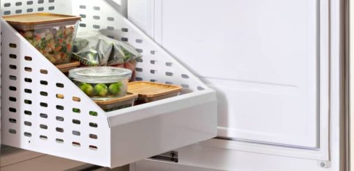 Bertazzoni 18" Stainless Steel Left-Hinge Built-In Freezer Column - Image 3