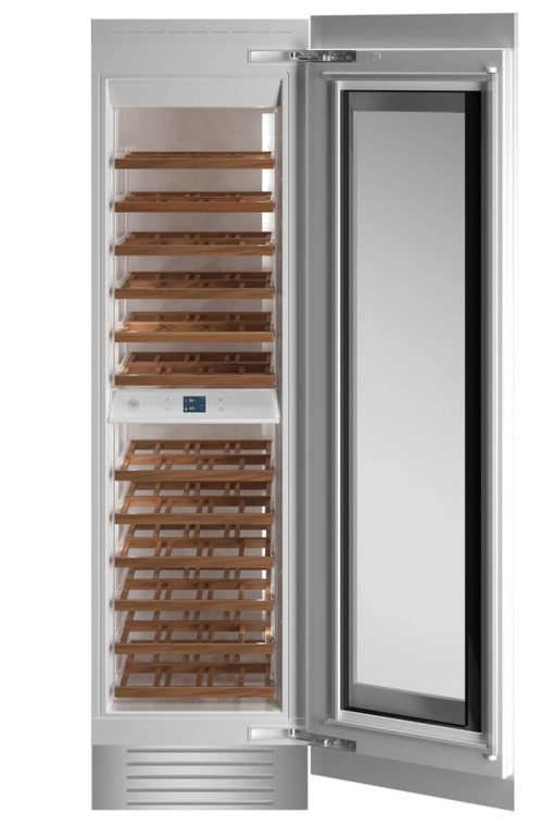 Bertazzoni 24" Panel Ready Right-Hinge Built-In Wine Cellar Column