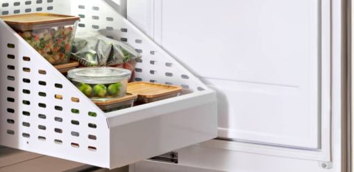 Bertazzoni 24" Stainless Steel Right-Hinge Built-In Freezer Column - Image 3