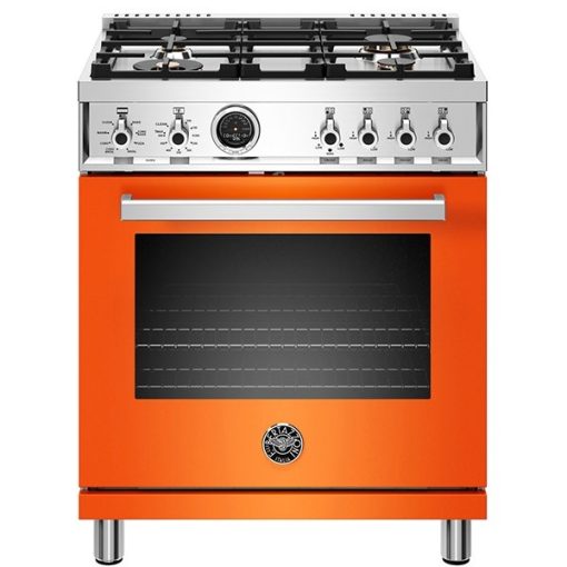 30" Dual Fuel Self Clean Convection Range