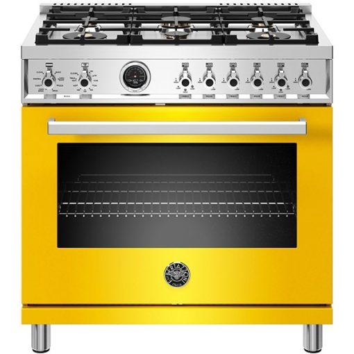 36" Dual Fuel Self Clean Convection Range