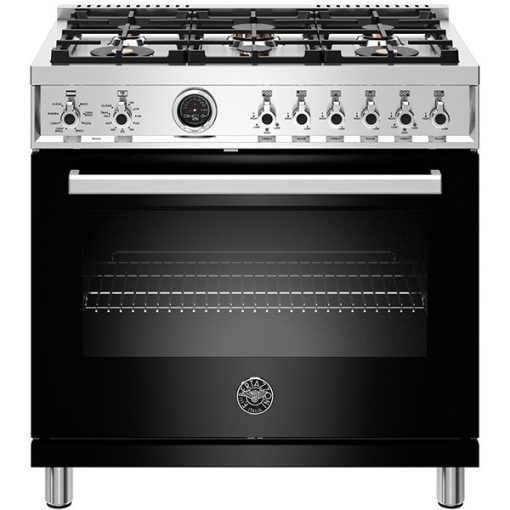 36" Dual Fuel Self Clean Convection Range