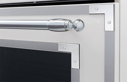 Bertazzoni Heritage Series 48" Matte Black Dual Fuel With Electric Self-Clean Oven Range - Image 5