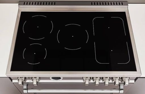 Bertazzoni Master Series 36" Stainless Steel Induction Range, Electric Self-Clean Oven - Image 2