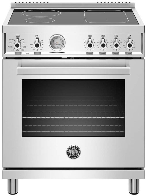 Bertazzoni Professional Series 30" Stainless Steel Induction Range